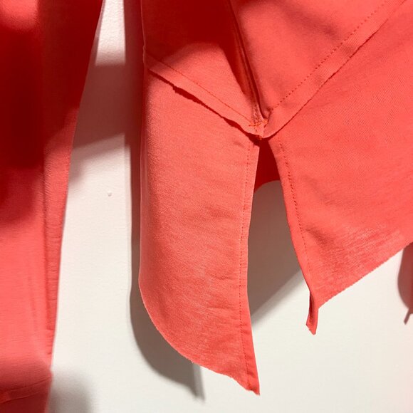 Free People Womens Breezy Tempo Long Sleeve Top M Pink Workout Gym Boho Athletic - Picture 4 of 10